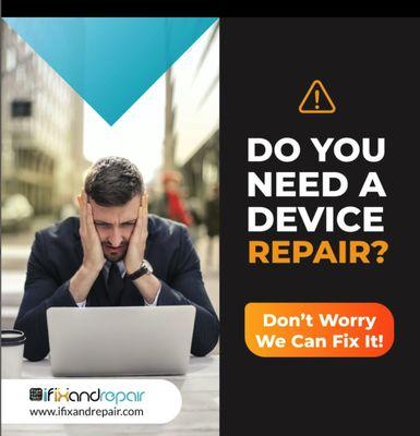 Need a device repair? #WeCanFixIt! Find the nearest store to your location and We'll be pleased to help you! https://ifixandrepair.com/lo