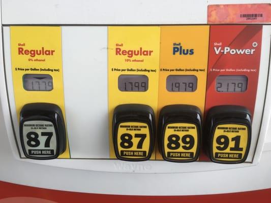 I wonder how much longer we'll have prices under $2/gallon.