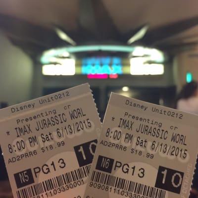 IMAX Jurassic World (06/13/2015)