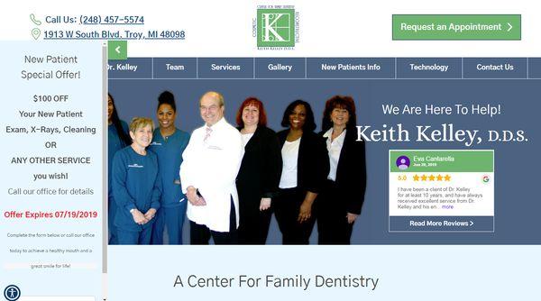 A Center For Family Dentistry - Keith Kelley D.D.S.