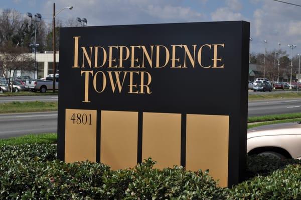 Duncan Law, PLLC is located in the Independence Tower on Independence Blvd. in Charlotte, NC.