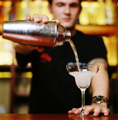 Hire a certified professional bartender for your next event.