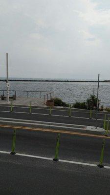 Looking out towards Assateague Island