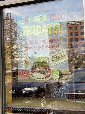 Jerk Fish Taco Fridays