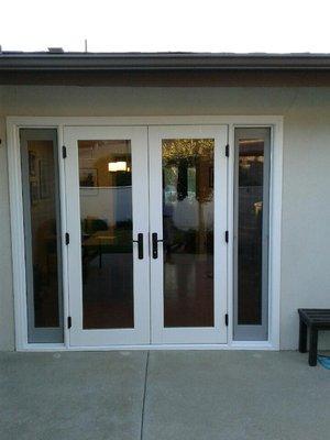 Milgard Tuscany Vinyl Swinging Door