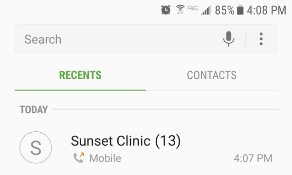 Oh you know... Calling a clinic 13x today and them not answering or someone would pick up then hang up