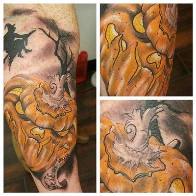 Halloween tattoo by mace