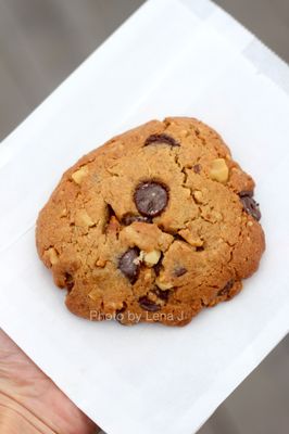 Chocolate Chip Walnut Cookie ($3)