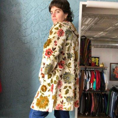 Deluxe 60s tapestry coat