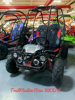 Go-Kart, New Black TrailMaster Mini XRX/R