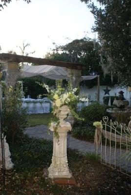 Garden wedding at Heritage House Weddings