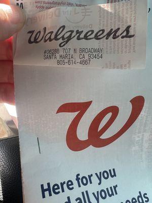 Walgreens on N. Broadway in Santa Maria, CA 93454