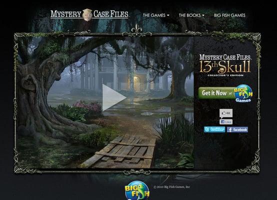 Mystery Case Files (for Big Fish Games) - http://www.mysterycasefiles.com/