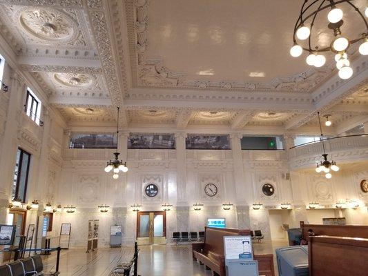 Main hall waiting area