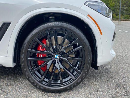 Wheels coated to prevent salt