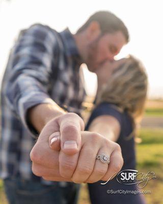 Engagement portraits in Waimea, Hawaii