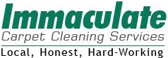 Immaculate Cleaning Service Logo