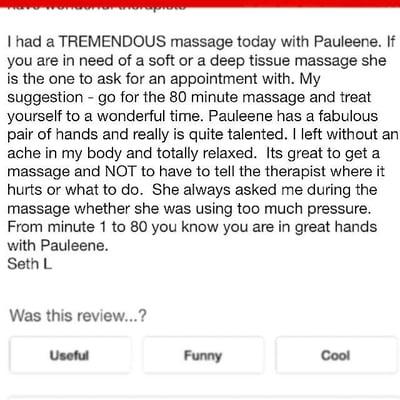 Client's review