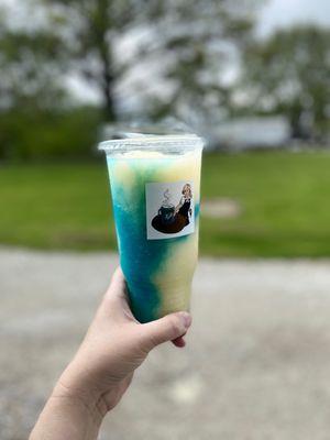 Frozen Blue Raspberry Lemonade