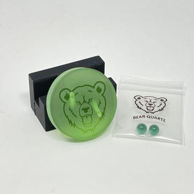 COLORED BEAR QUARTZ DIRECTIONAL COINS