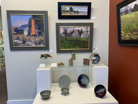 Paintings - Alison Barry
 Ceramics - Diana Manchak