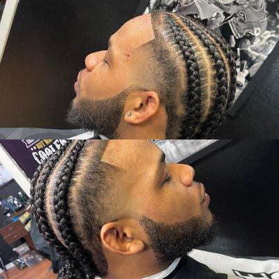 Stitch men cornrows