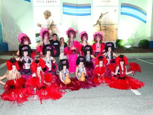 Our dancers perform for area charities for breast cancer awareness at Coastal Edge