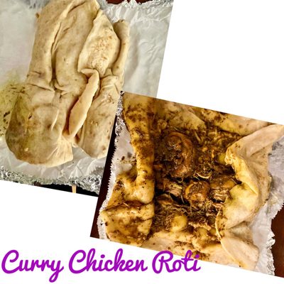 Curry Chicken Roti