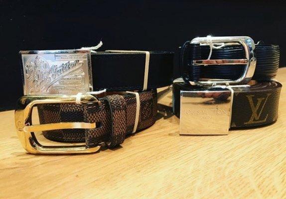 Men's couture belts