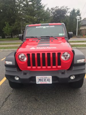 Scott Marxer State Farm Agent Custom Jeep