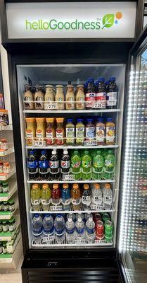 Great variety of Ice Cold drinks.