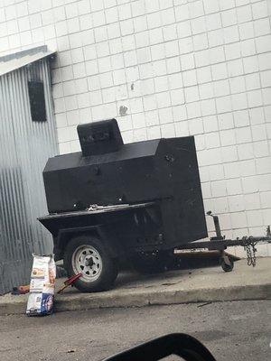 Outside grill