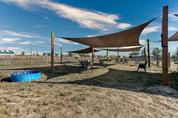 Part of an outdoor training area