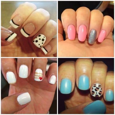 All adorable nail art by Shari!