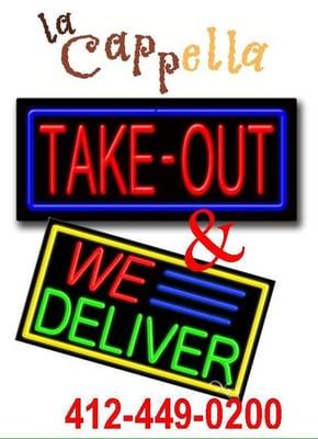 WE DELIVER! 412-449-0200