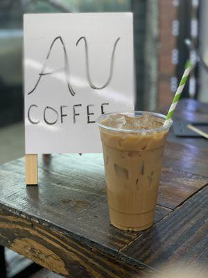 Iced Trey Way Lattè (Dairy Free, made w/oat or almond milk)