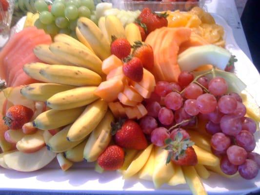 Liven any brunch with a colorful & healthy fruit display