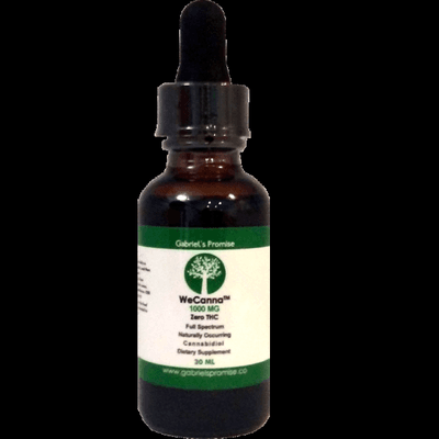 Phytocannabinoid CBD THC Free, 1000 mg WeCanna... Innovative,Science Based