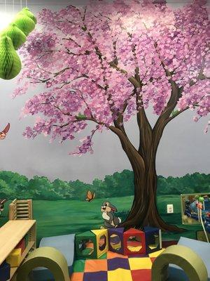 Infant play area