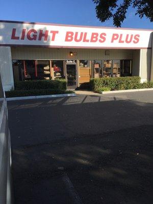 This is just the front of their facility but it is not called light bulbs plus for nothing. If you need a bold you will find it here.