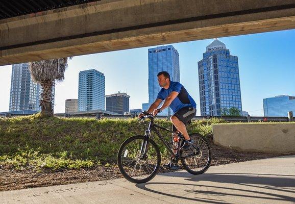 Selmon Greenway Trail, Downtown Tampa