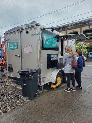 Ice cream food cart