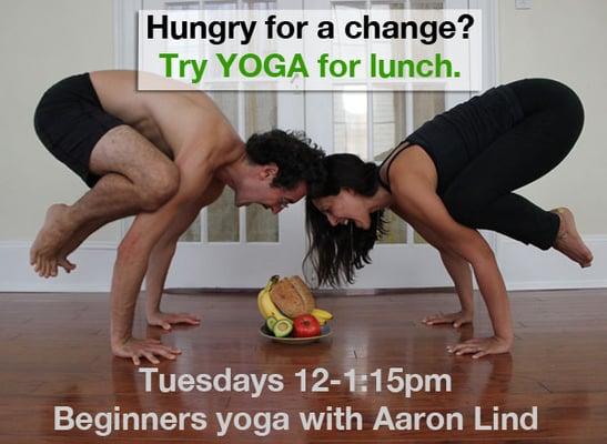 Yoga for lunch?