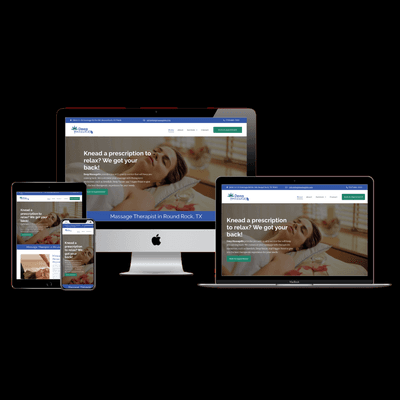 Massage Therapist Website Design