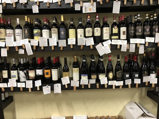 The most diverse selection of Italian wines from $10 to $200 in Arkansas