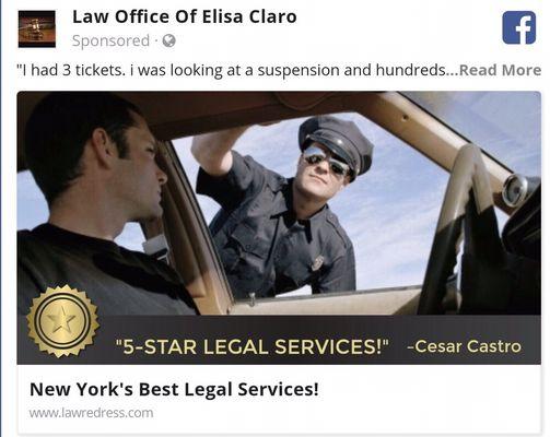 Top notch legal services!