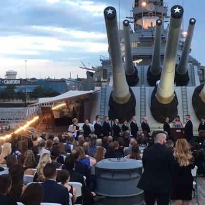 Make your next event historic aboard the Battleship