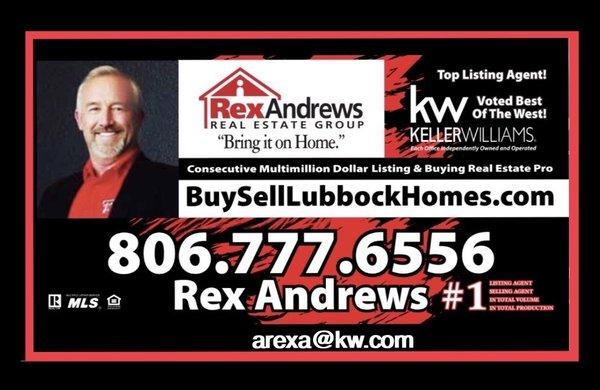 RARE REAL ESTATE GROUP turning Realty into Reality. Rex Andrews Real Estate Group at KELLER WILLIAMS.