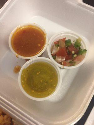 Salsas and pico de gallo