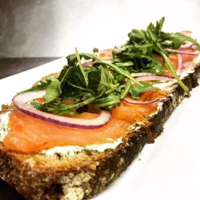 Smoked Salmon Tartine